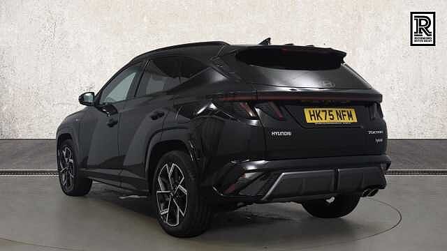 Hyundai TUCSON 1.6T N Line S SUV 5dr Petrol Hybrid Auto Euro 6 (s/s) (239 ps) BLACK