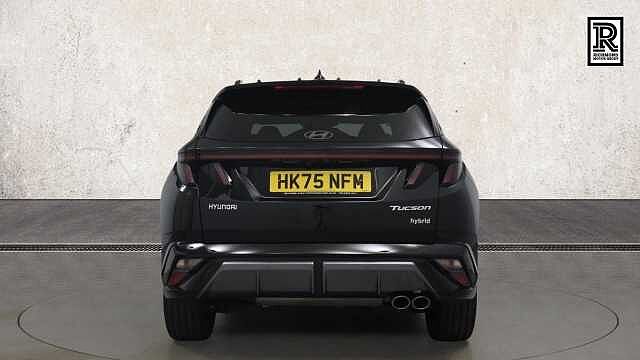 Hyundai TUCSON 1.6T N Line S SUV 5dr Petrol Hybrid Auto Euro 6 (s/s) (239 ps) BLACK