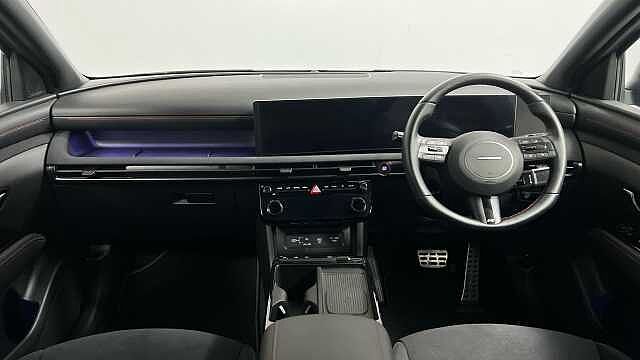 Hyundai TUCSON 1.6T N Line SUV 5dr Petrol Hybrid Auto Euro 6 (s/s) (239 ps) BLACK