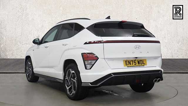 Hyundai KONA 1.6 h-GDi N Line SUV 5dr Petrol Hybrid DCT Euro 6 (s/s) (138 ps) White