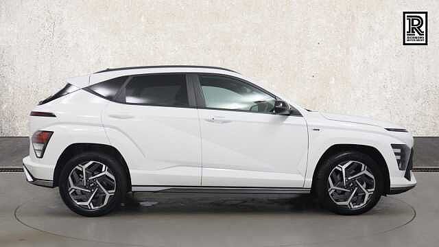 Hyundai KONA 1.6 h-GDi N Line SUV 5dr Petrol Hybrid DCT Euro 6 (s/s) (138 ps) White