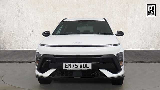 Hyundai KONA 1.6 h-GDi N Line SUV 5dr Petrol Hybrid DCT Euro 6 (s/s) (138 ps) White