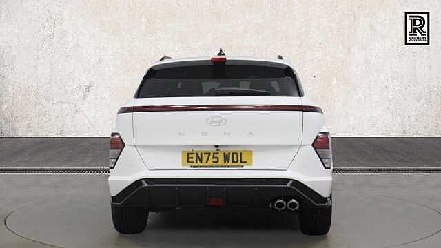 Hyundai KONA 1.6 h-GDi N Line SUV 5dr Petrol Hybrid DCT Euro 6 (s/s) (138 ps) White