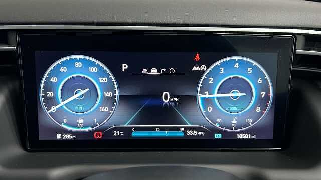 Hyundai TUCSON 1.6 T-GDi MHEV Ultimate SUV 5dr Petrol Hybrid DCT Euro 6 (s/s) (150 ps) Silver