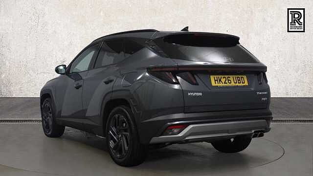 Hyundai TUCSON 1.6 T-GDi 13.8kWh Black Line SUV 5dr Petrol Plug-in Hybrid Auto Euro 6 (s/s) (25 grey