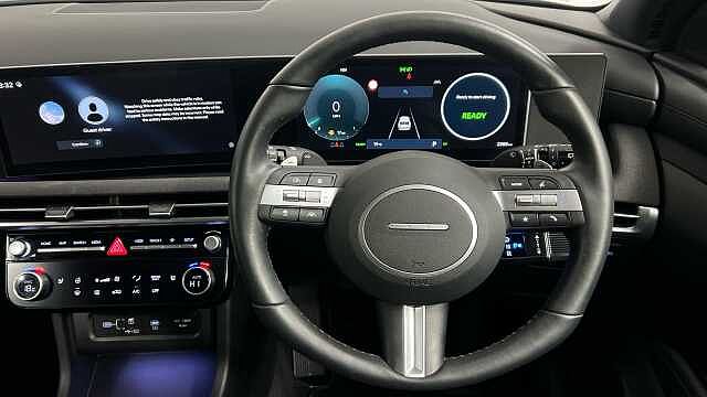 Hyundai TUCSON 1.6 T-GDi 13.8kWh Black Line SUV 5dr Petrol Plug-in Hybrid Auto Euro 6 (s/s) (25 grey