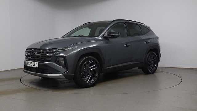 Hyundai TUCSON 1.6 T-GDi 13.8kWh Black Line SUV 5dr Petrol Plug-in Hybrid Auto Euro 6 (s/s) (25 grey