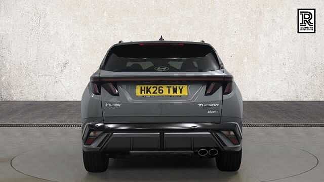 Hyundai TUCSON 1.6 T-GDi 13.8kWh N Line Edition SUV 5dr Petrol Plug-in Hybrid Auto Euro 6 (s/s) SHADOW GREY