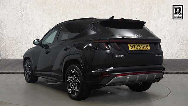 Hyundai TUCSON 1.6 T-GDi N Line SUV 5dr Petrol Manual Euro 6 (s/s) (150 ps) Phantom Black