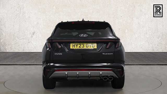 Hyundai TUCSON 1.6 T-GDi N Line SUV 5dr Petrol Manual Euro 6 (s/s) (150 ps) Phantom Black