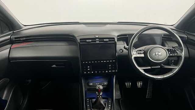 Hyundai TUCSON 1.6 T-GDi N Line SUV 5dr Petrol Manual Euro 6 (s/s) (150 ps) Phantom Black