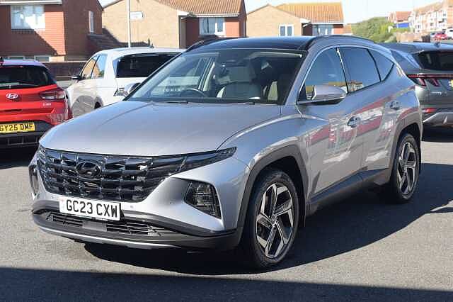 Hyundai TUCSON 1.6 TGDi Plug-in Hybrid Ultimate 5dr 4WD Auto Silver