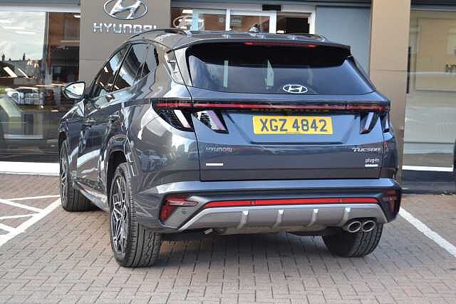 Hyundai TUCSON 1.6 TGDi Plug-in Hybrid N Line 5dr 4WD Auto Grey