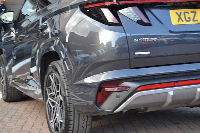 Hyundai TUCSON 1.6 TGDi Plug-in Hybrid N Line 5dr 4WD Auto Grey