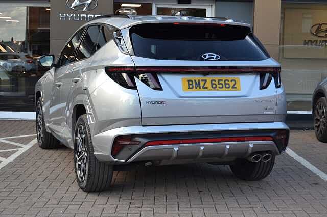 Hyundai TUCSON 1.6 TGDi Hybrid 230 N Line 5dr 2WD Auto Shimmering Silver