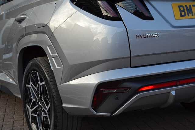 Hyundai TUCSON 1.6 TGDi Hybrid 230 N Line 5dr 2WD Auto Shimmering Silver