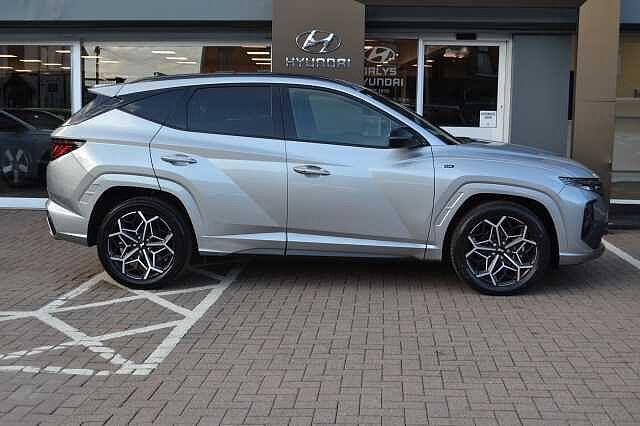 Hyundai TUCSON 1.6 TGDi Hybrid 230 N Line 5dr 2WD Auto Shimmering Silver