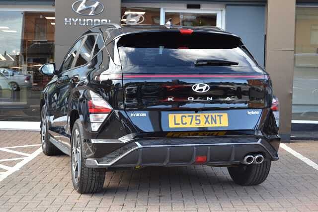 Hyundai KONA 1.6 Hybrid 138 N Line 5dr DCT Black