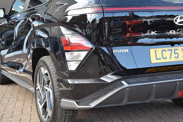 Hyundai KONA 1.6 Hybrid 138 N Line 5dr DCT Black