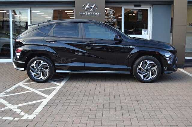 Hyundai KONA 1.6 Hybrid 138 N Line 5dr DCT Black