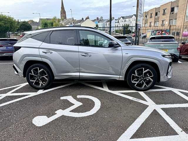 Hyundai TUCSON 1.6T 239 Hybrid N Line Edition 5dr Auto Silver