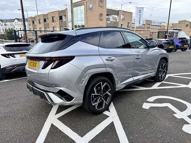Hyundai TUCSON 1.6T 239 Hybrid N Line Edition 5dr Auto Silver