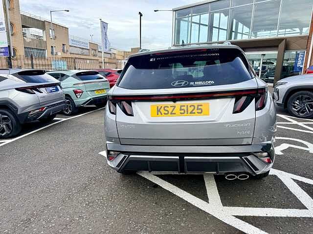 Hyundai TUCSON 1.6T 239 Hybrid N Line Edition 5dr Auto Silver