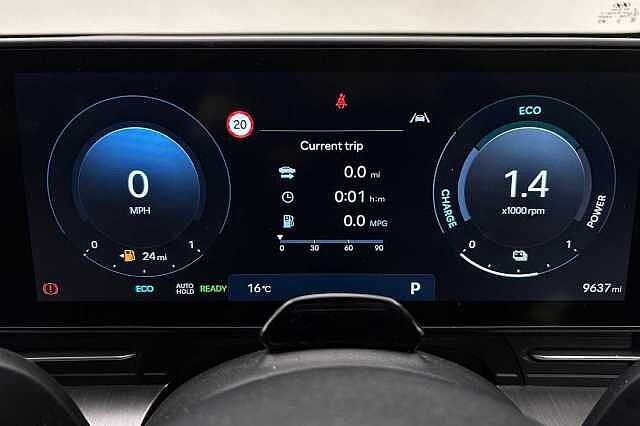 Hyundai KONA 1.6 Hybrid 138 Advance 5dr DCT Black