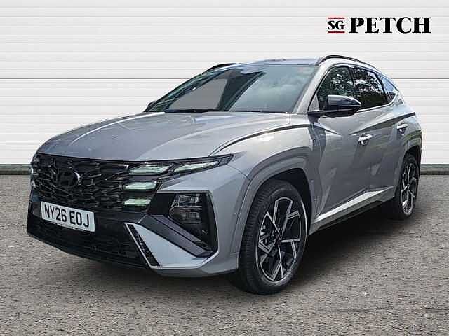 Hyundai TUCSON 1.6T 150 N Line S 5dr DCT Silver