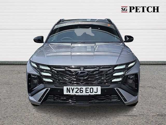 Hyundai TUCSON 1.6T 150 N Line S 5dr DCT Silver