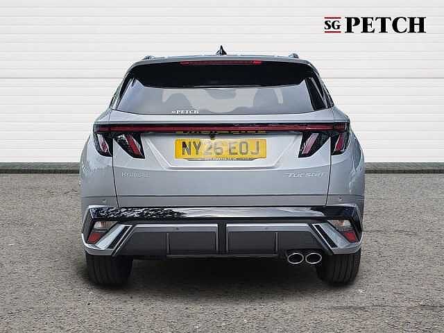 Hyundai TUCSON 1.6T 150 N Line S 5dr DCT Silver