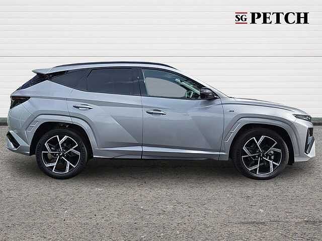 Hyundai TUCSON 1.6T 150 N Line S 5dr DCT Silver