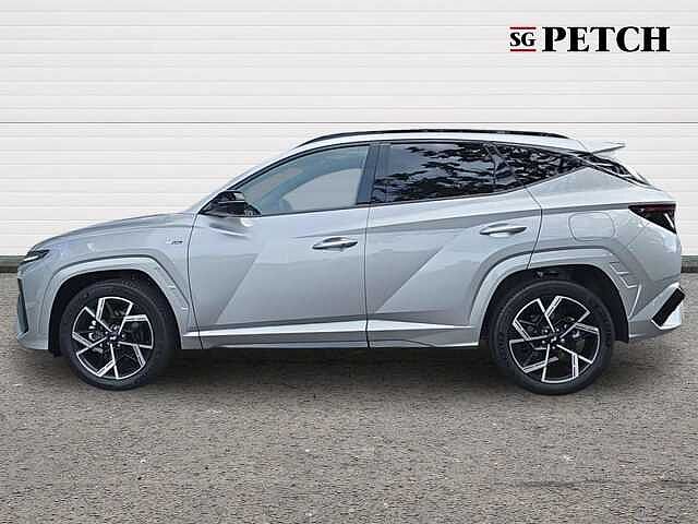Hyundai TUCSON 1.6T 150 N Line S 5dr DCT Silver
