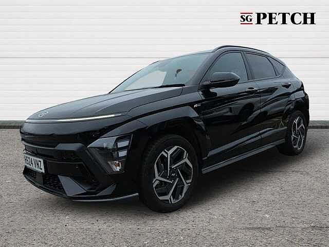 Hyundai KONA 1.6 GDi Hybrid N Line 5dr DCT Black