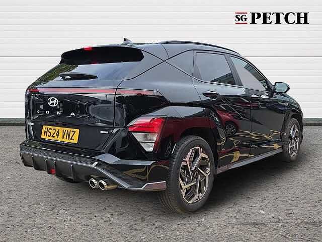 Hyundai KONA 1.6 GDi Hybrid N Line 5dr DCT Black
