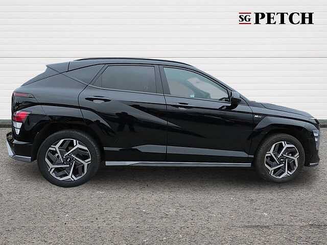 Hyundai KONA 1.6 GDi Hybrid N Line 5dr DCT Black