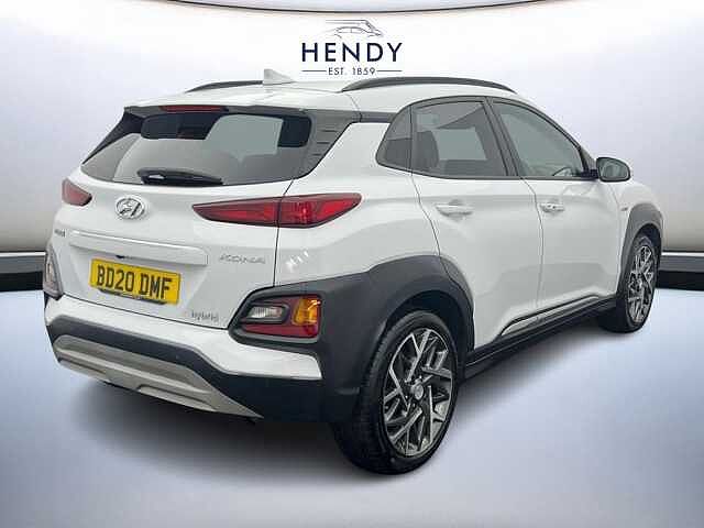 Hyundai KONA 1.6 GDi Hybrid Premium 5dr DCT WHITE