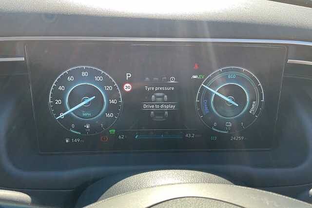 Hyundai TUCSON 1.6 TGDi Hybrid 230 SE Connect 5dr 2WD Auto Silver
