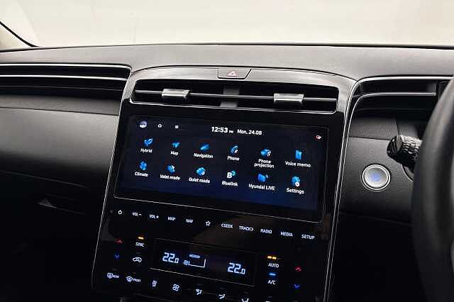 Hyundai TUCSON 1.6 TGDi Hybrid 230 Premium 5dr 2WD Auto Black