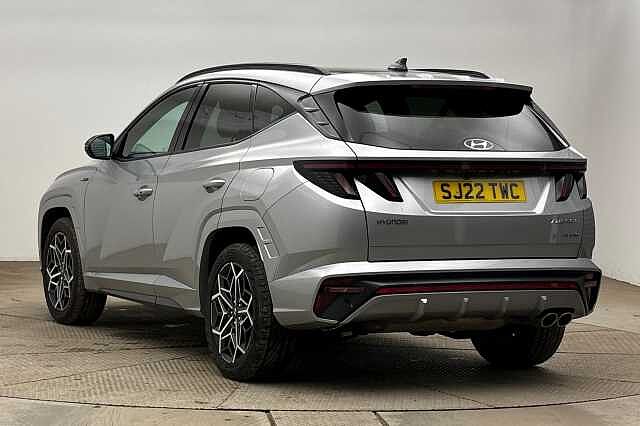 Hyundai TUCSON 1.6 TGDi Hybrid 230 N Line S 5dr 2WD Auto Silver