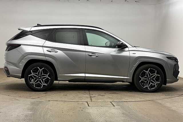 Hyundai TUCSON 1.6 TGDi Hybrid 230 N Line S 5dr 2WD Auto Silver