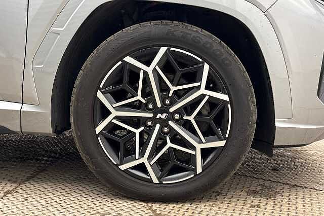 Hyundai TUCSON 1.6 TGDi Hybrid 230 N Line S 5dr 2WD Auto Silver