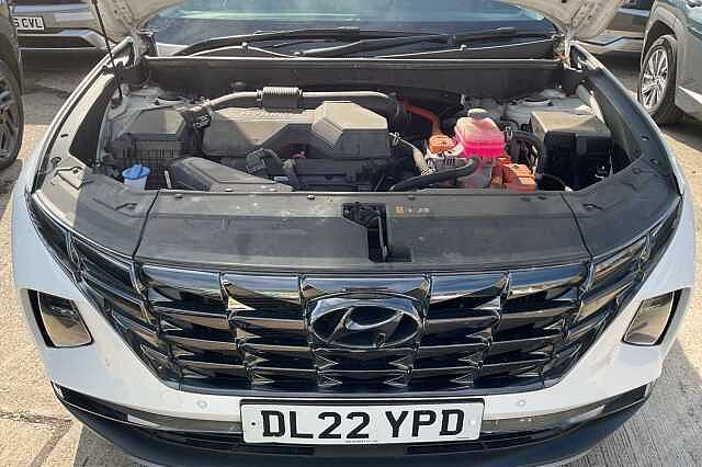 Hyundai TUCSON 1.6 TGDi Hybrid 230 Ultimate 5dr 2WD Auto White