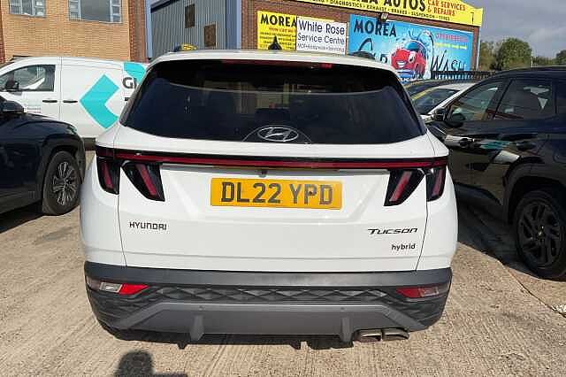 Hyundai TUCSON 1.6 TGDi Hybrid 230 Ultimate 5dr 2WD Auto White
