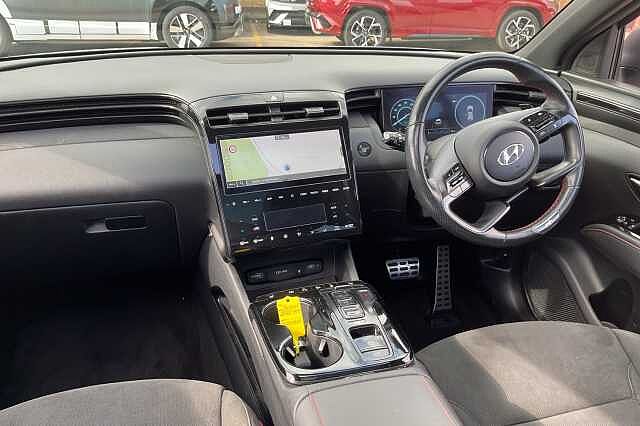 Hyundai TUCSON 1.6 TGDi Hybrid 230 N Line S 5dr 2WD Auto Silver