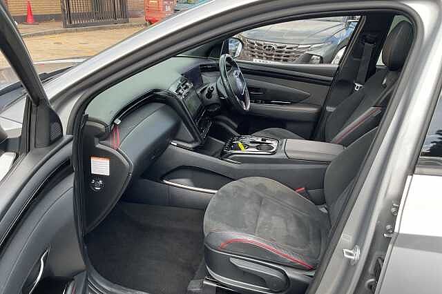 Hyundai TUCSON 1.6 TGDi Hybrid 230 N Line S 5dr 2WD Auto Silver