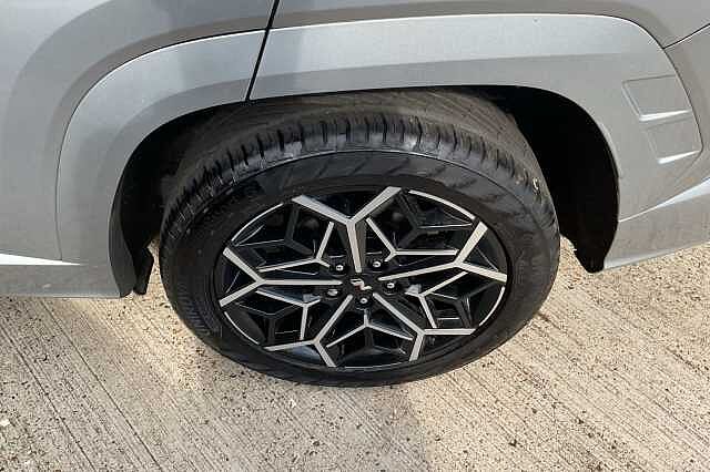 Hyundai TUCSON 1.6 TGDi Hybrid 230 N Line S 5dr 2WD Auto Silver