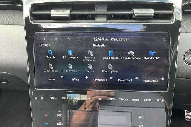 Hyundai TUCSON 1.6 TGDi Hybrid 230 N Line S 5dr 2WD Auto Silver
