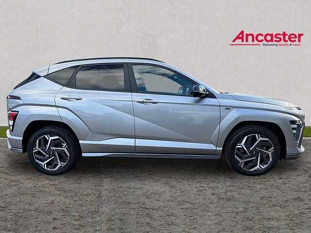 Hyundai KONA 1.6T 138 N Line 5dr Silver