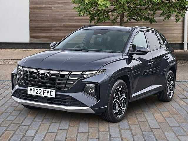 Hyundai TUCSON 1.6 T-GDi N Line S SUV 5dr Petrol Manual Euro 6 (s/s) (150 ps) Dark Knight Grey